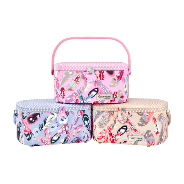 Gutermann X Birch - Portofino Storage Collection - Sewing Basket - Medium