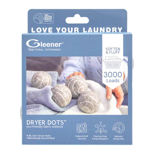 Gleener Dryer Dots - Eco Friendly Fabric Softener