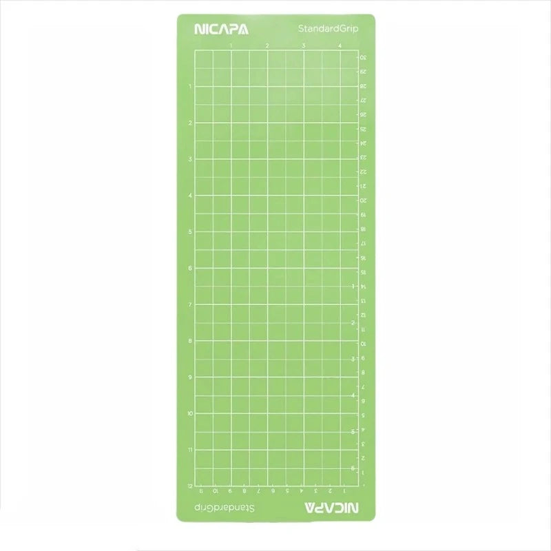 Nicapa - Standard Grip Adhesive Mat - 4.5 inch x 12 inch (11cm x 30cm) - Cricut Joy Machines