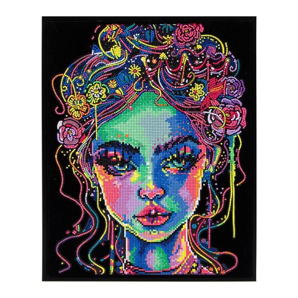 Diamond Dotz - Neon Electric Beauty - 35.5cm x 45.7cm