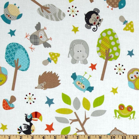 Riley Blake Designs - Life in the Jungle - F3160 - 100% Cotton Flannel Fabric - You’ve Got Me In Stitches