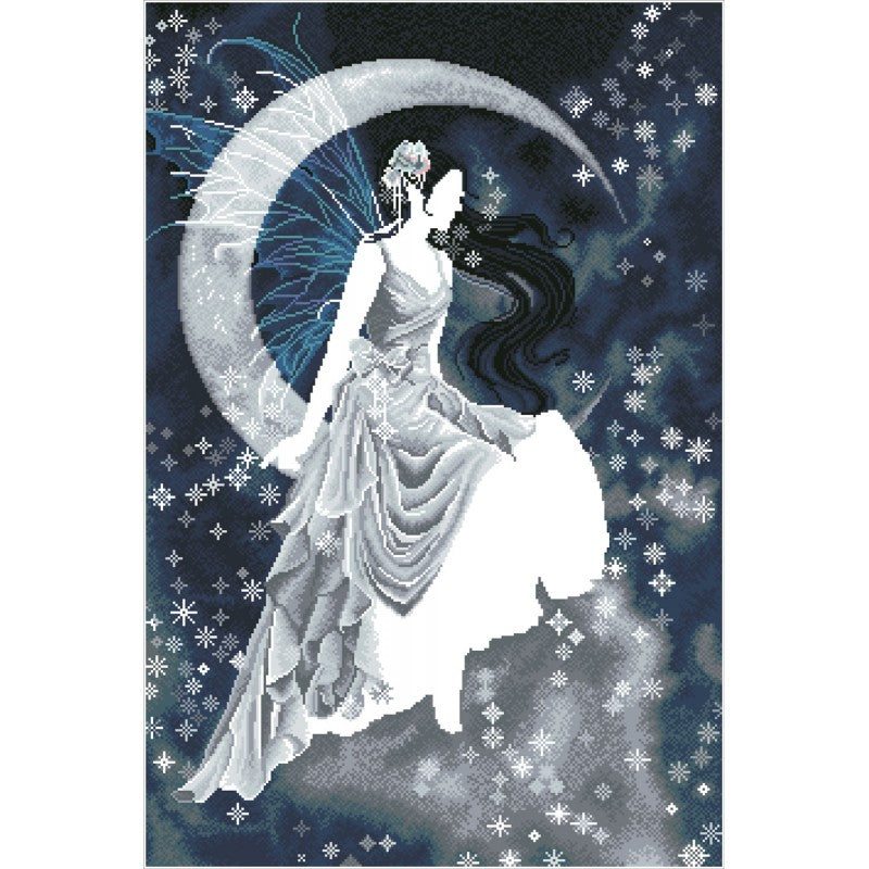 Diamond Dotz - Frost Moon - 100 x 67cm