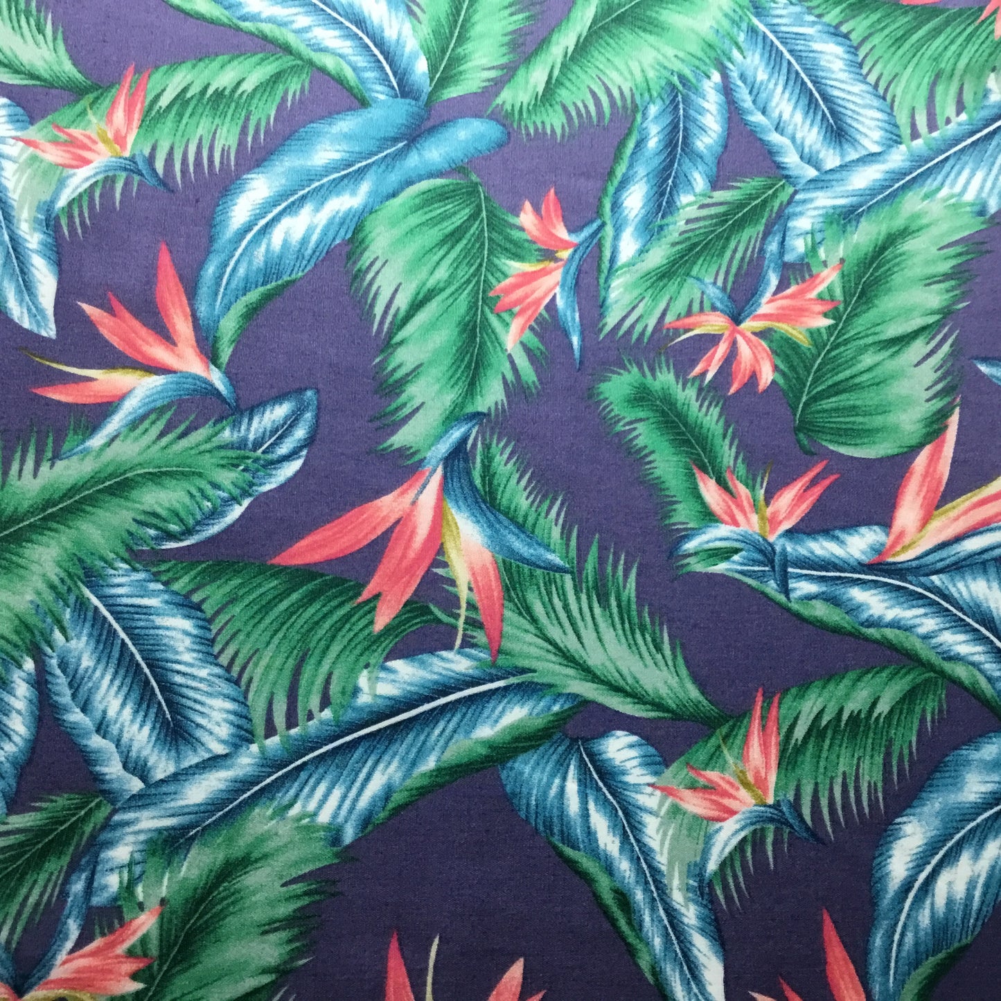 Birds of paradise 100% Cotton Poplin Print - You’ve Got Me In Stitches