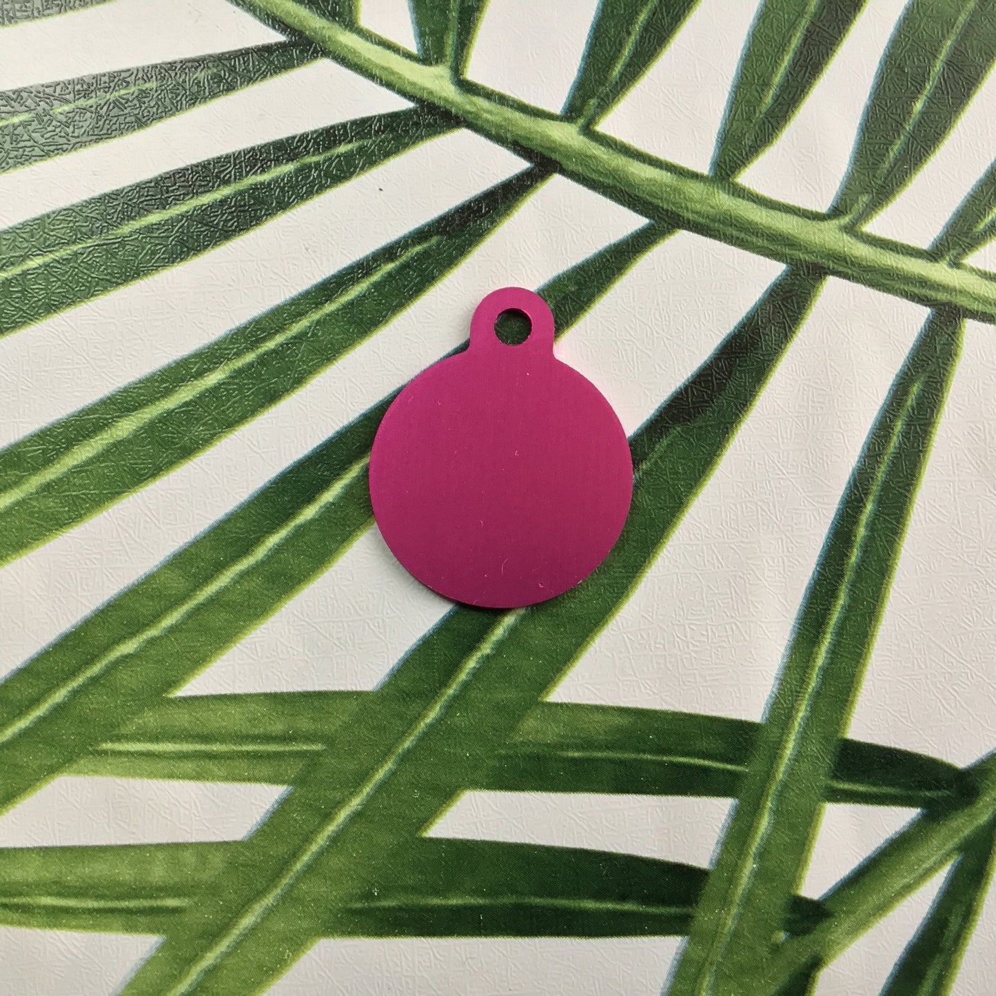 Blank Circle Animal Pet Tag (Dog, Cat and Others) - Various Colours - You’ve Got Me In Stitches
