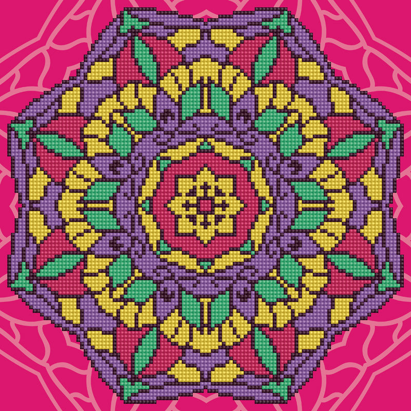 Diamond Dotz - Mandala - 32 x 32cm - You’ve Got Me In Stitches