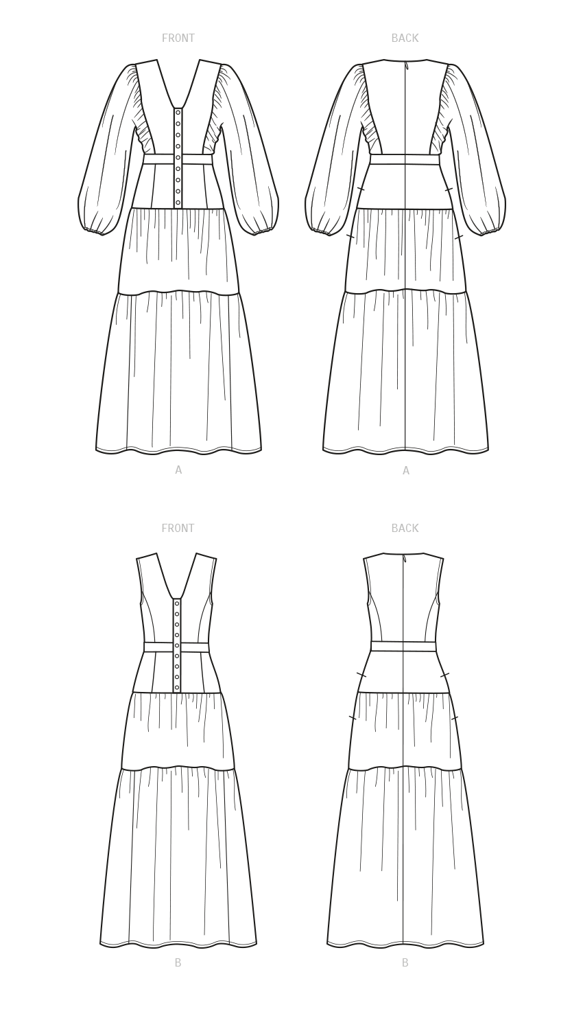 New Look Sewing Pattern N6718 Misses' Dress - You’ve Got Me In Stitches