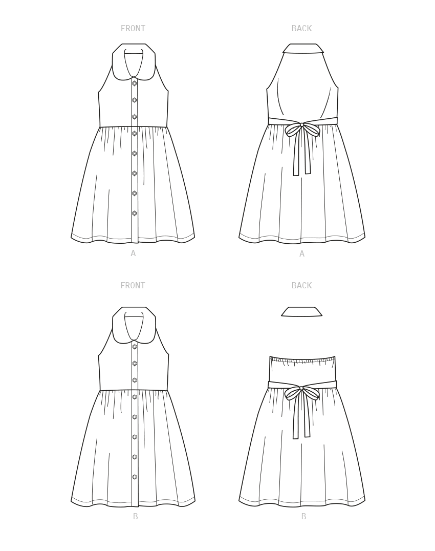 New Look Sewing Pattern N6727 Children's and Girls' Dresses - You’ve Got Me In Stitches