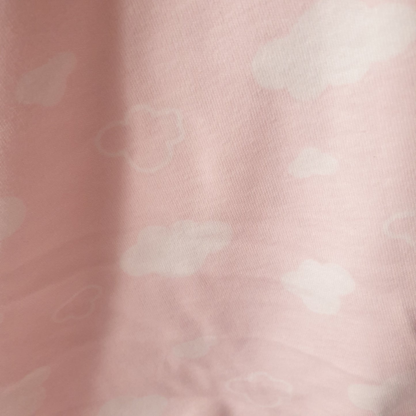 Pink Clouds - 2 way stretch 100% Cotton Jersey - You’ve Got Me In Stitches