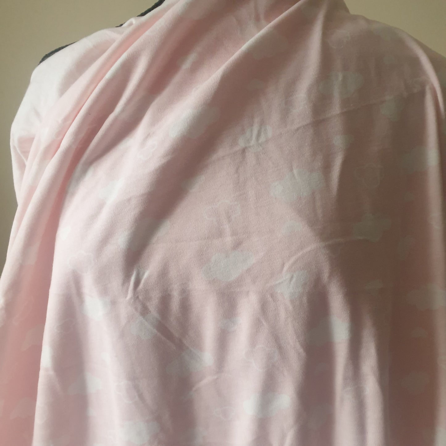 Pink Clouds - 2 way stretch 100% Cotton Jersey - You’ve Got Me In Stitches