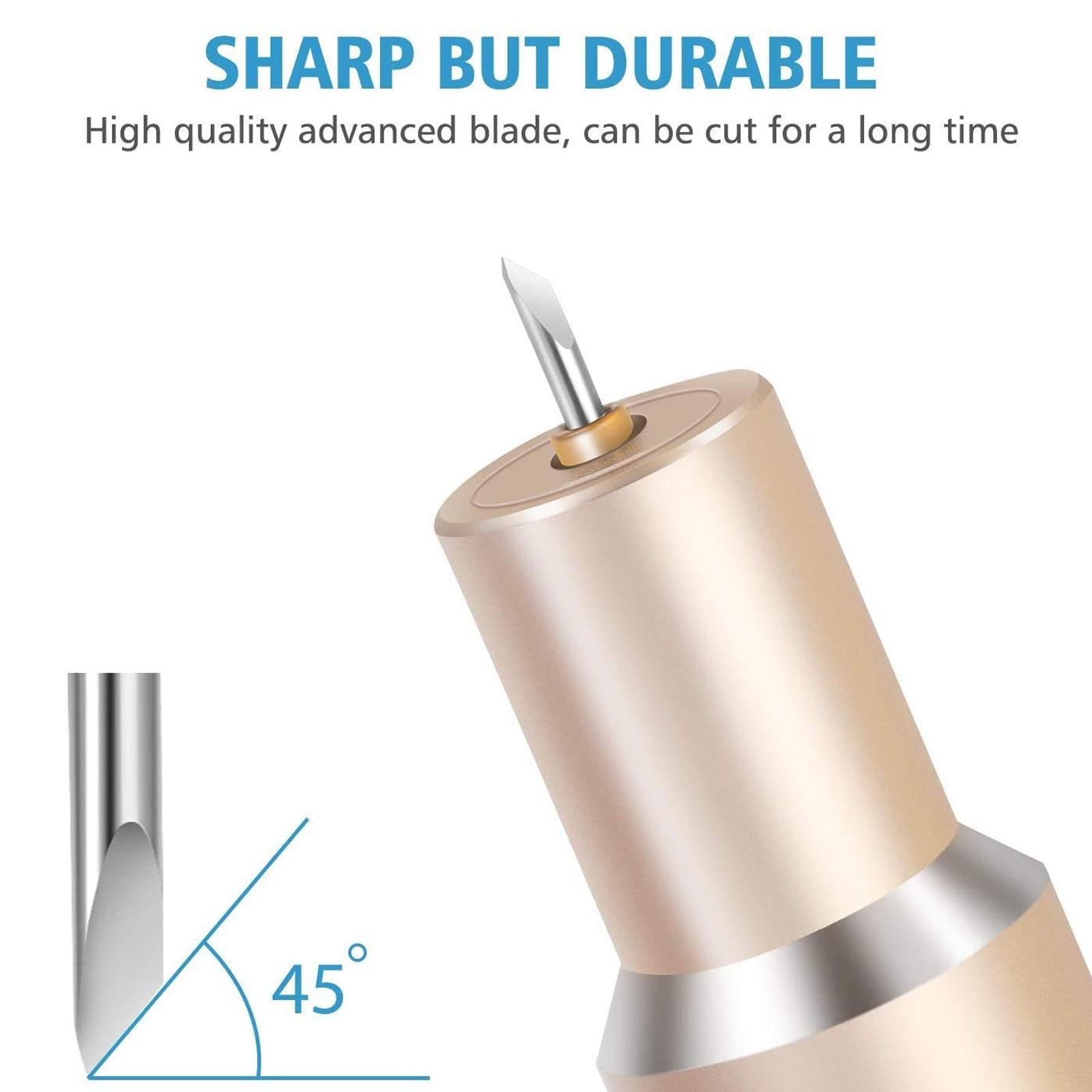 Premium Fine-Point Blade with Housing (45 degree blade) - Suitable For Cricut Maker, explore etc - You’ve Got Me In Stitches