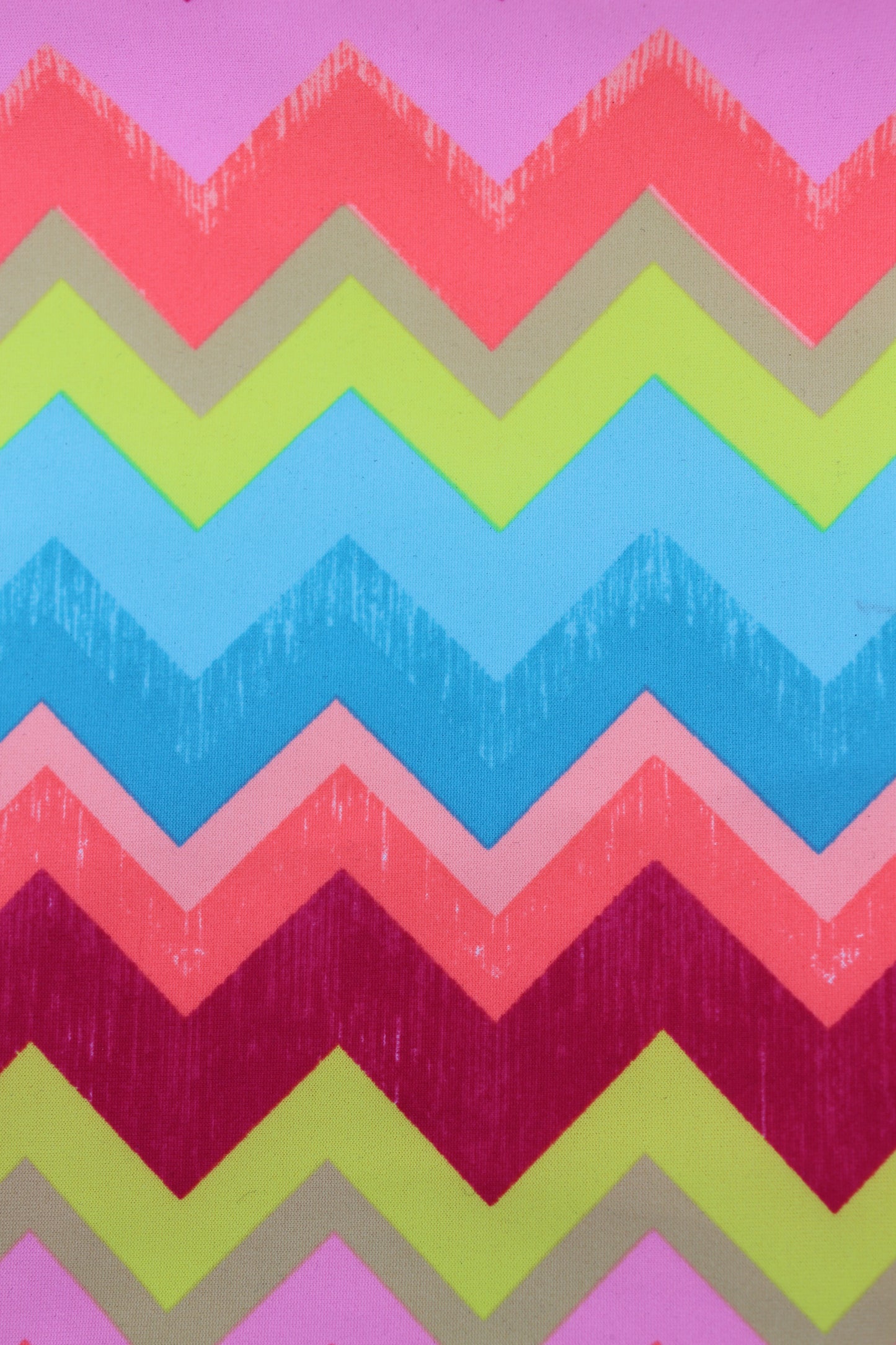 Printed Chevron Nylon Elastane Fabric (Spandex, Lycra) - You’ve Got Me In Stitches