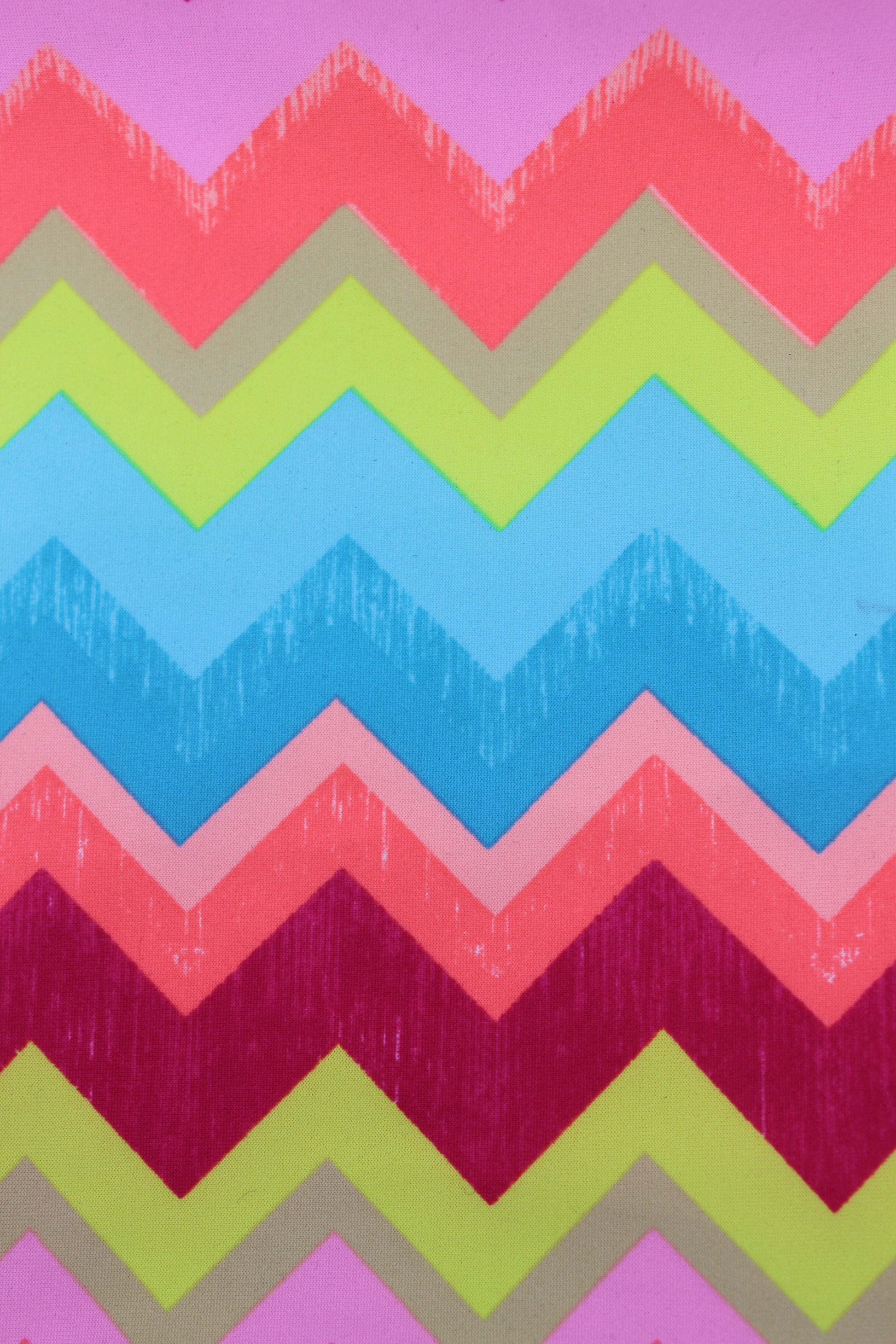 Printed Chevron Nylon Elastane Fabric (Spandex, Lycra) - You’ve Got Me In Stitches