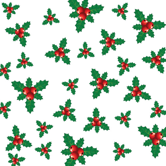 Sublimation Prints - A3 size - Christmas Holly & Trees - You’ve Got Me In Stitches