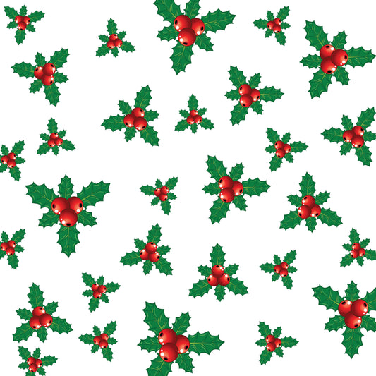 Sublimation Prints - A4 size - Christmas Holly & Trees - You’ve Got Me In Stitches