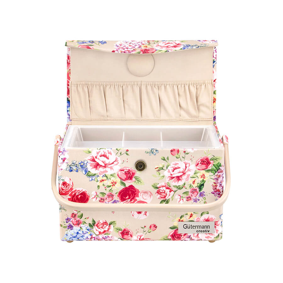 Gutermann x Birch - Portofino Storage Collection - Sewing Basket - Rectangle