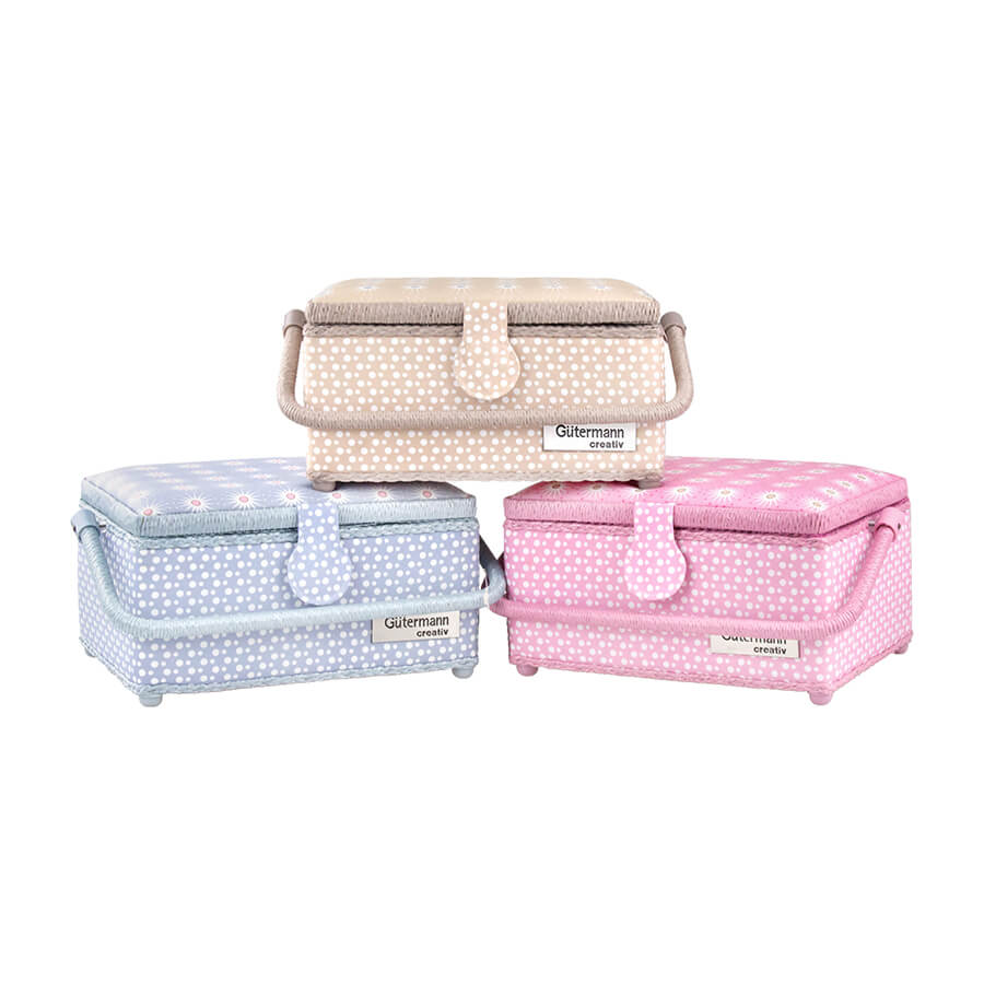 Gutermann x Birch - Portofino Storage Collection - Sewing Basket - Small