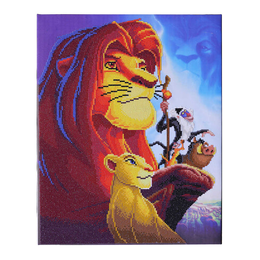 Craft Buddy - Crystal Art Kit - Disney - The Lion King - 40cm x 50cm