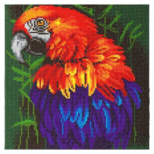 Craft Buddy - Crystal Art Picture - 30cm x 30cm - Tropical Bird