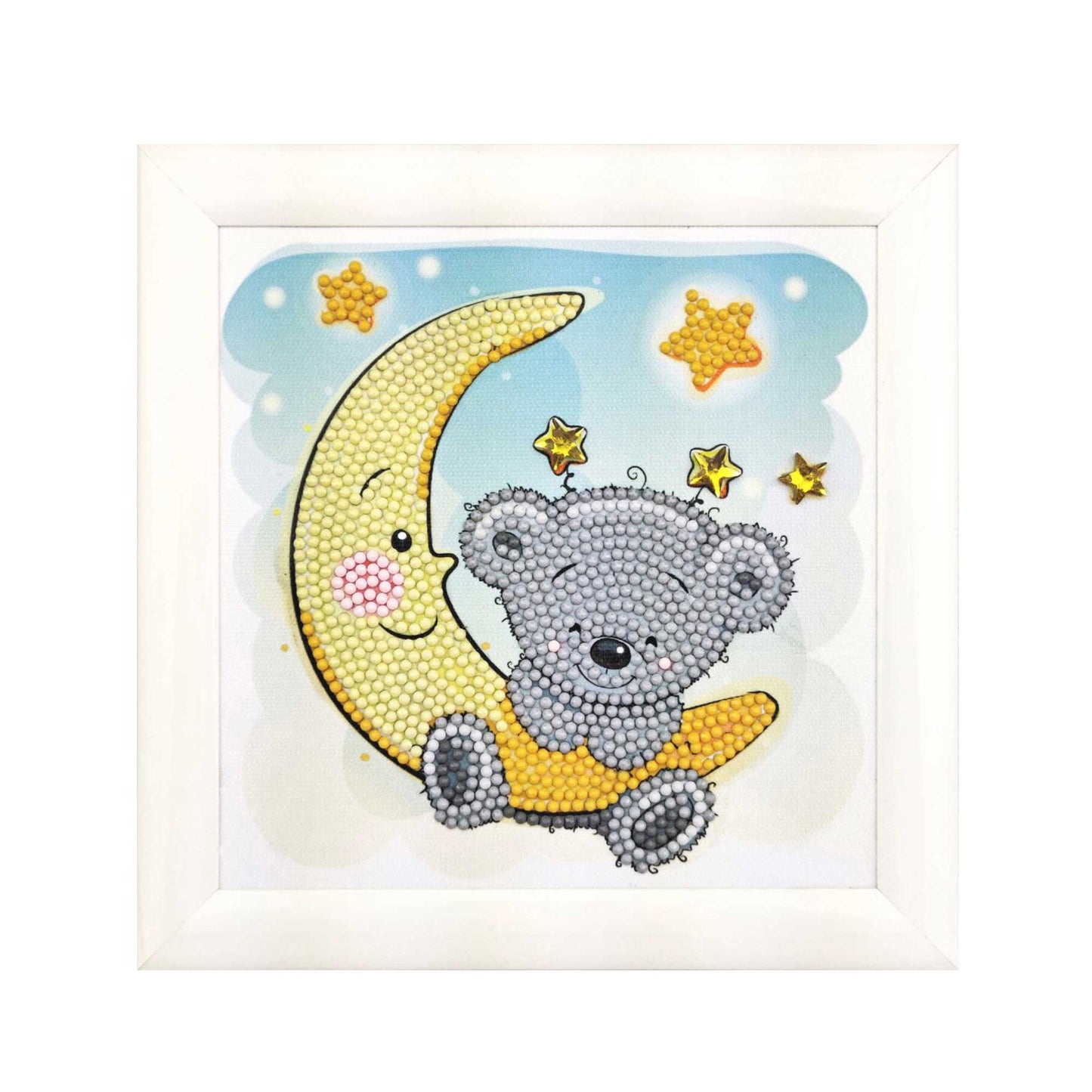 Craft Buddy - Crystal Art Picture Frameables Kit - 16cm x 16cm - Koala