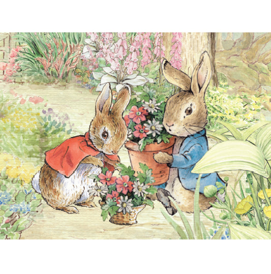 Craft Buddy - Paint By Numbers - Peter Rabbit - Peter & Flopsy - 30cm x 40cm