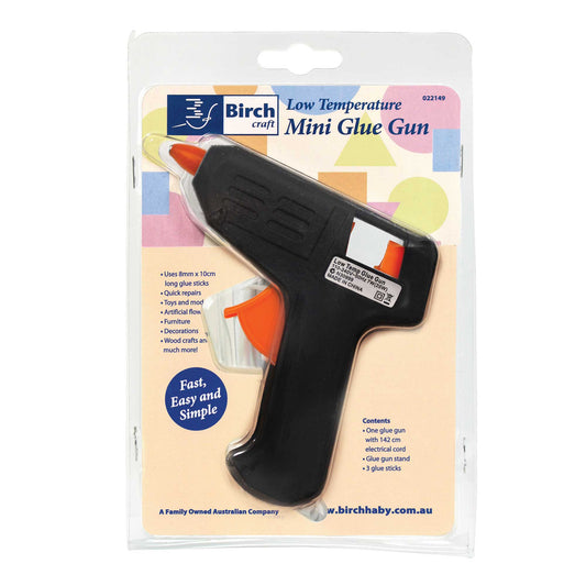 Birch Low Temperature Mini Glue Gun