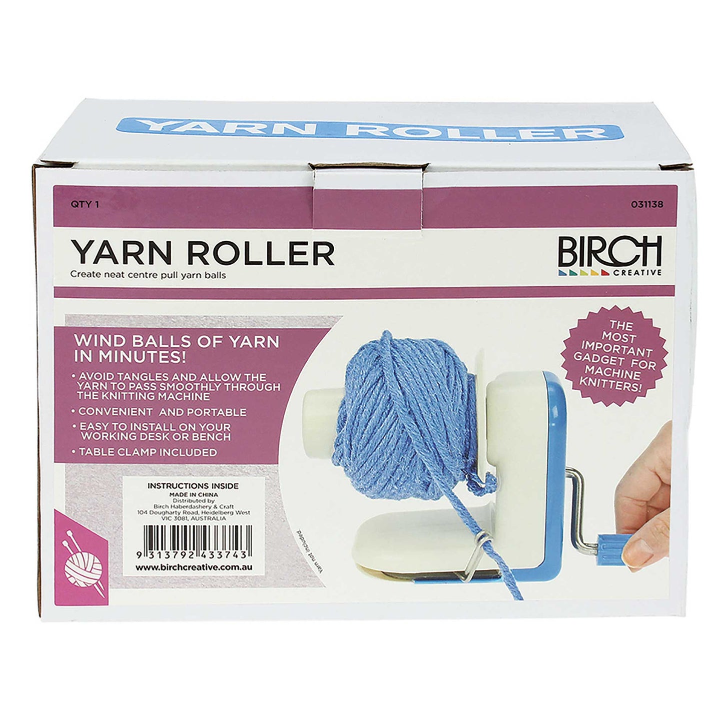 Birch Yarn Roller