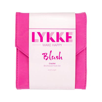 Lykke Pink Blush 6" Crochet Hook Set