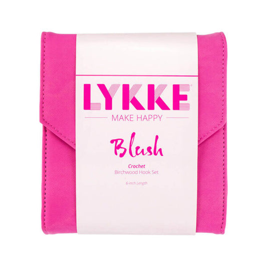 Lykke Pink Blush 6" Crochet Hook Set