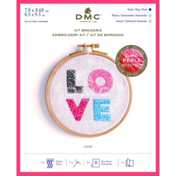 DMC - Embroidery Kit - Love Collection - Love