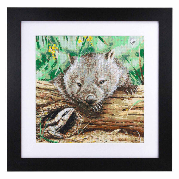 Leuts Gallery Collection - Natalie Jane Parker Counted Cross Stitch Kit - Wombat