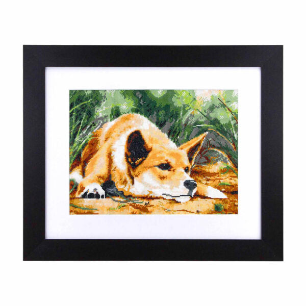 Leuts Gallery Collection - Natalie Jane Parker Counted Cross Stitch Kit - Dingo