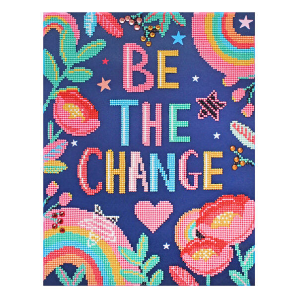 Diamond Dotz - Be The Change - 32cm x 41.4cm