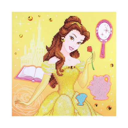 DAMAGED BOX - Diamond Dotz - Disney Princess - Belle Beauty - 32 x 32cm