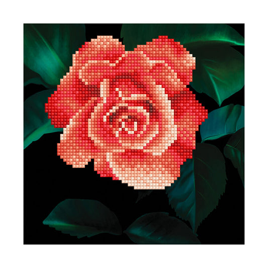 Diamond Dotz - Rose - 20 x 20 cm