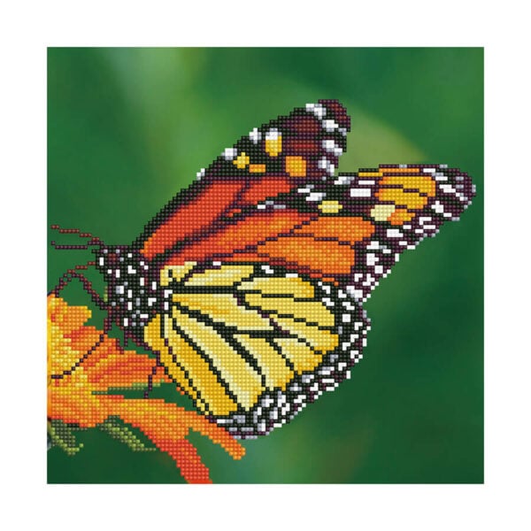 Diamond Dotz - Monarch Butterfly - 30 x 30cm