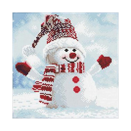 Diamond Dotz - Snowman - 30 x 30cm