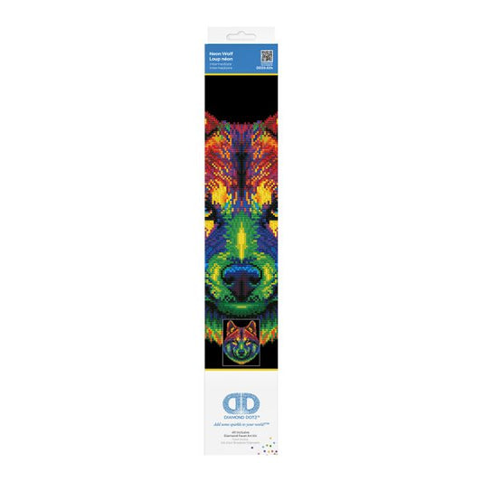 Diamond Dotz - Neon Wolf  - 35.5cm x 45.7cm