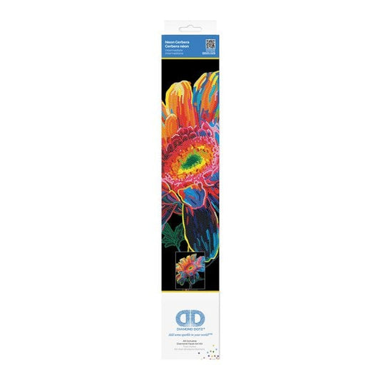 Diamond Dotz - Neon Gerbera - 35.5cm x 45.7cm