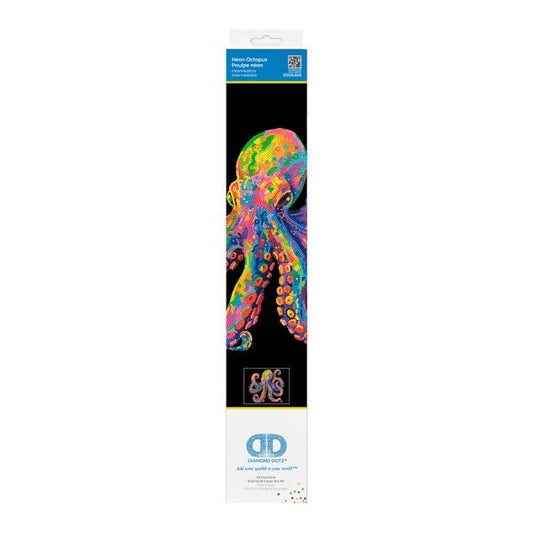 Diamond Dotz - Neon Octopus - 35.5cm x 45.7cm