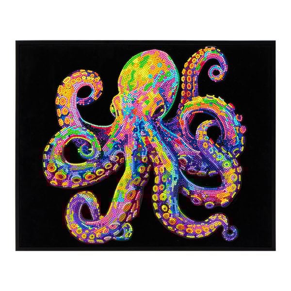 Diamond Dotz - Neon Octopus - 35.5cm x 45.7cm