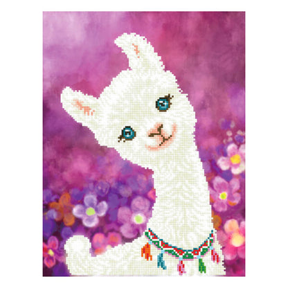 Diamond Dotz - Lulu Llama - 32cm x 42cm