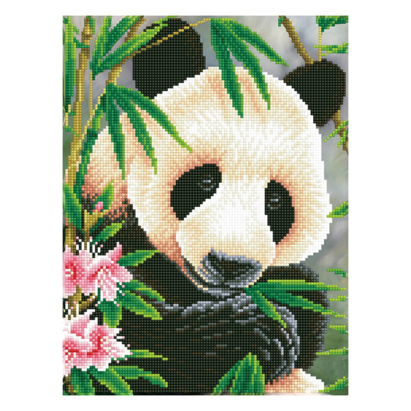 Diamond Dotz - Panda Prince - 30cm x 40cm