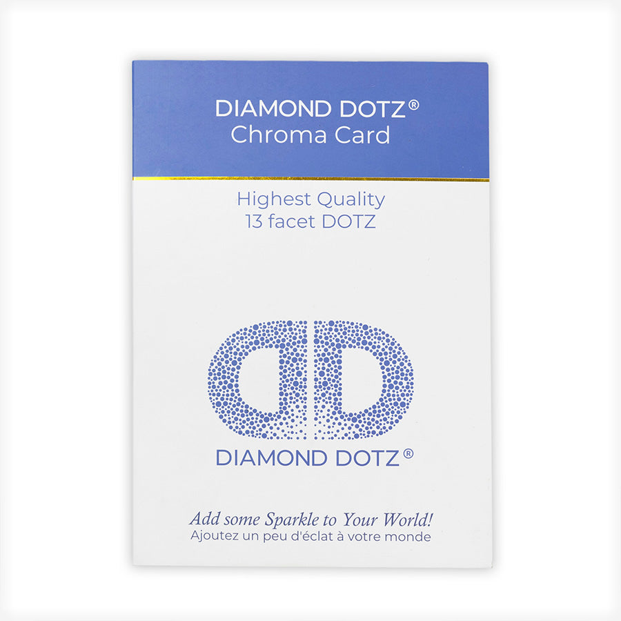 Diamond Dotz - Chroma Colour Card - Blank