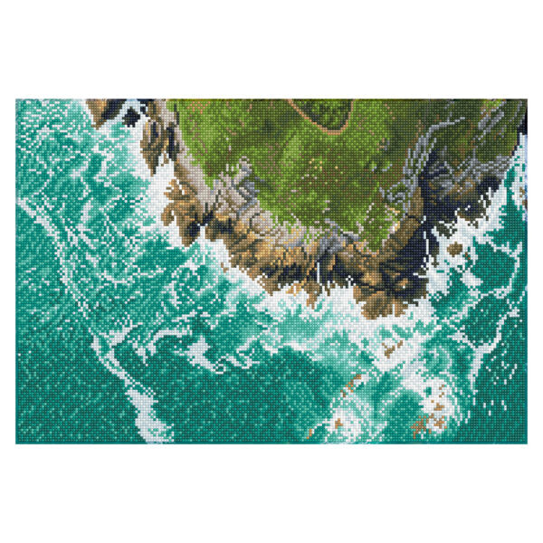 Diamond Dotz - Square Dotz - Rocky Coast - 35 x 52cm