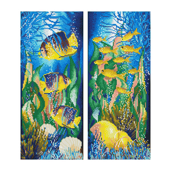 Diamond Dotz - Square Dotz - Underwater Scene - 52 x 51cm