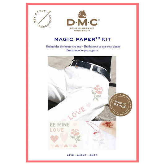 DMC - Magic Paper Kit - In Love Collection - Cross Stitch