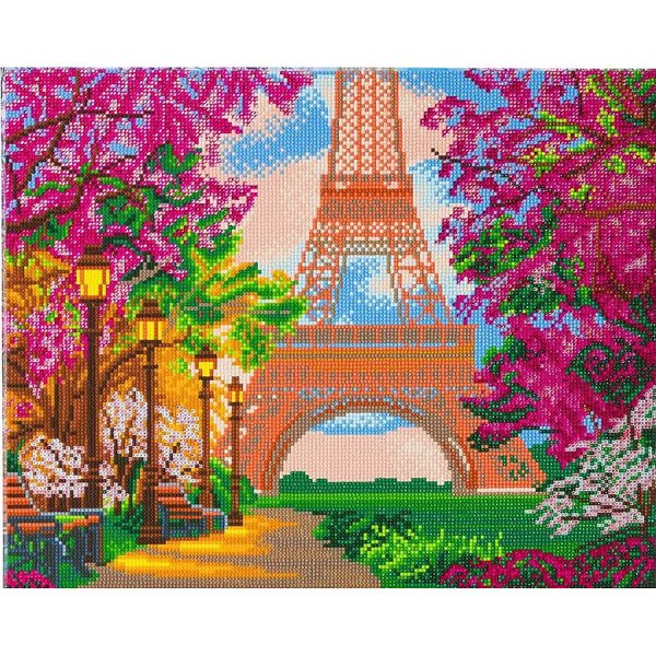 Craft Buddy - Crystal Art Picture - 40cm x 50cm - Eiffel Tower