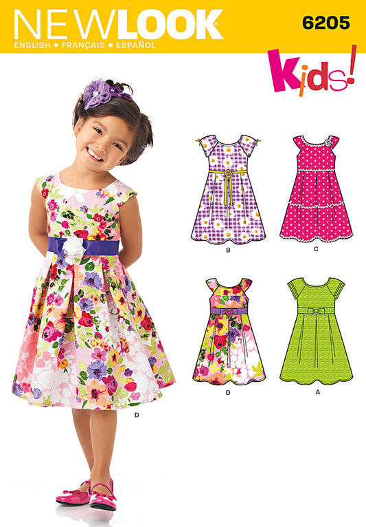 New Look Pattern 6205 Children's Dress - You’ve Got Me In Stitches