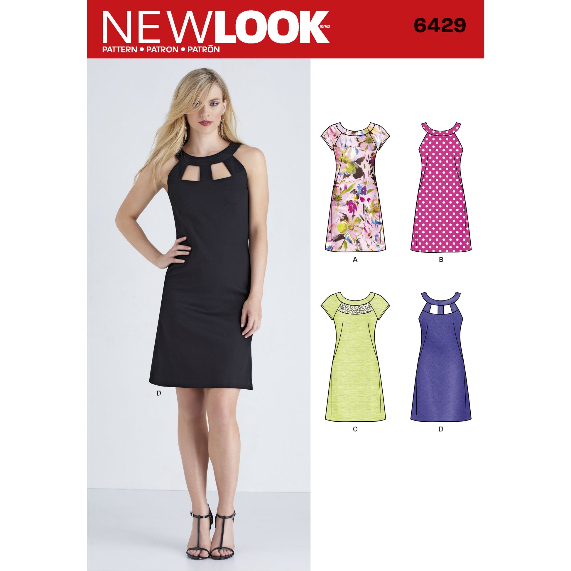 New Look Pattern 6429 Misses' Dresses - You’ve Got Me In Stitches