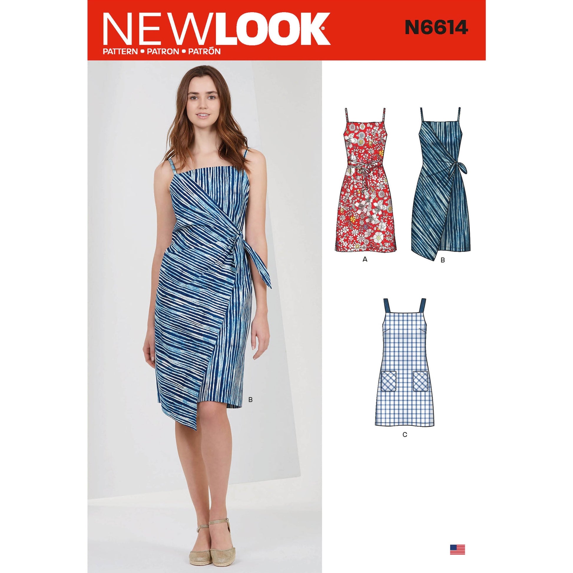 New Look Sewing Pattern 6614 N6614 Misses' Dresses - You’ve Got Me In Stitches